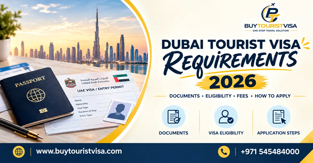 Dubai Tourist Visa Requirements 2026: Documents & Fees